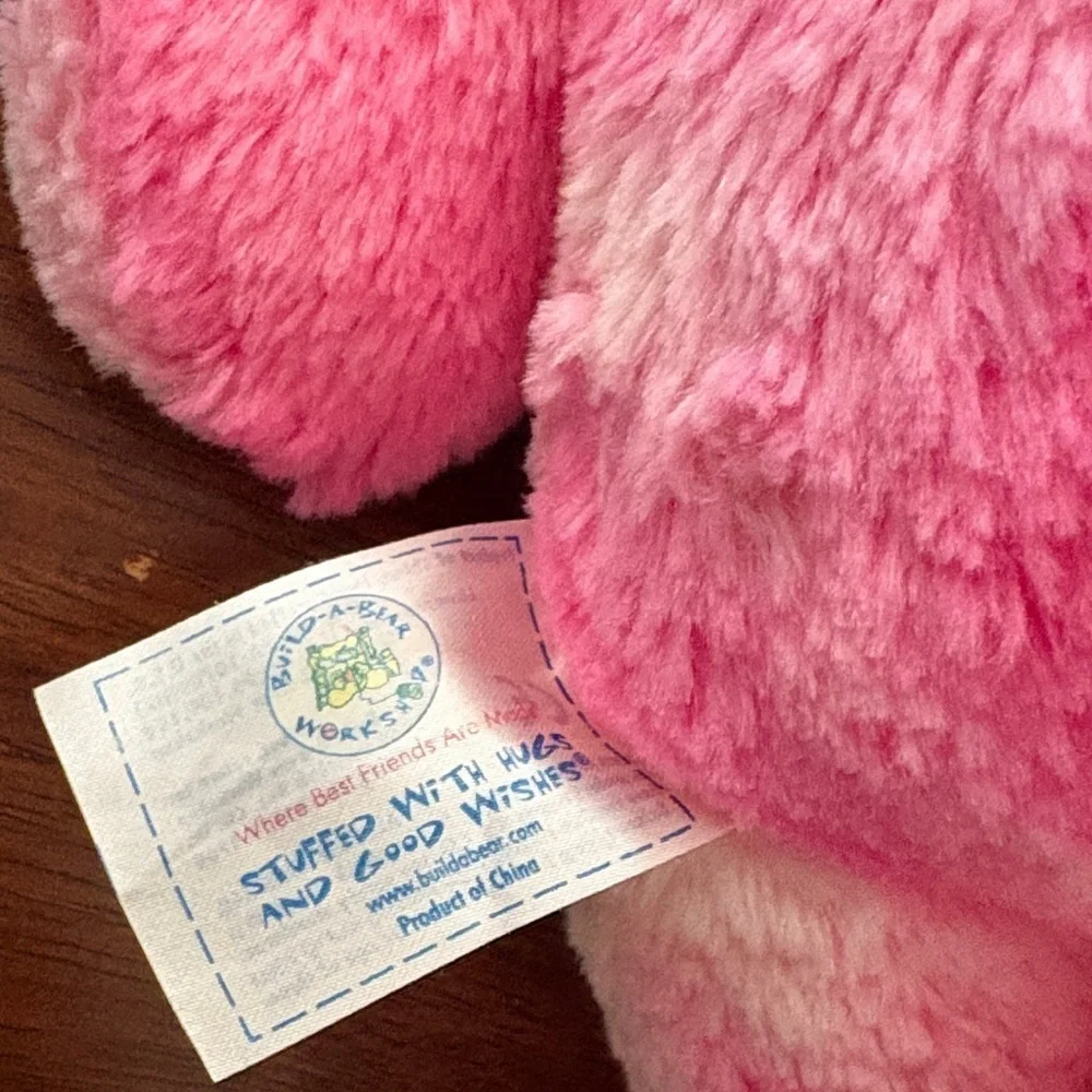 Build A Bear Pink Sugar Cookie Sprinkle Tie Dye Teddy